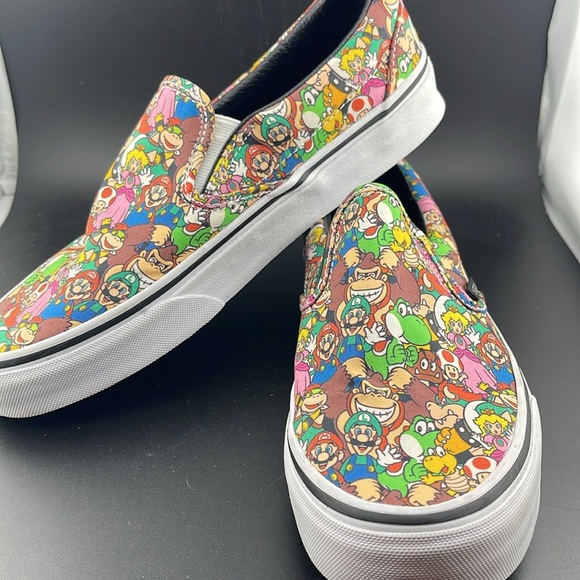 UNISEX Vans Nintendo “Game Over” Slip Ons - Picture 4 of 8